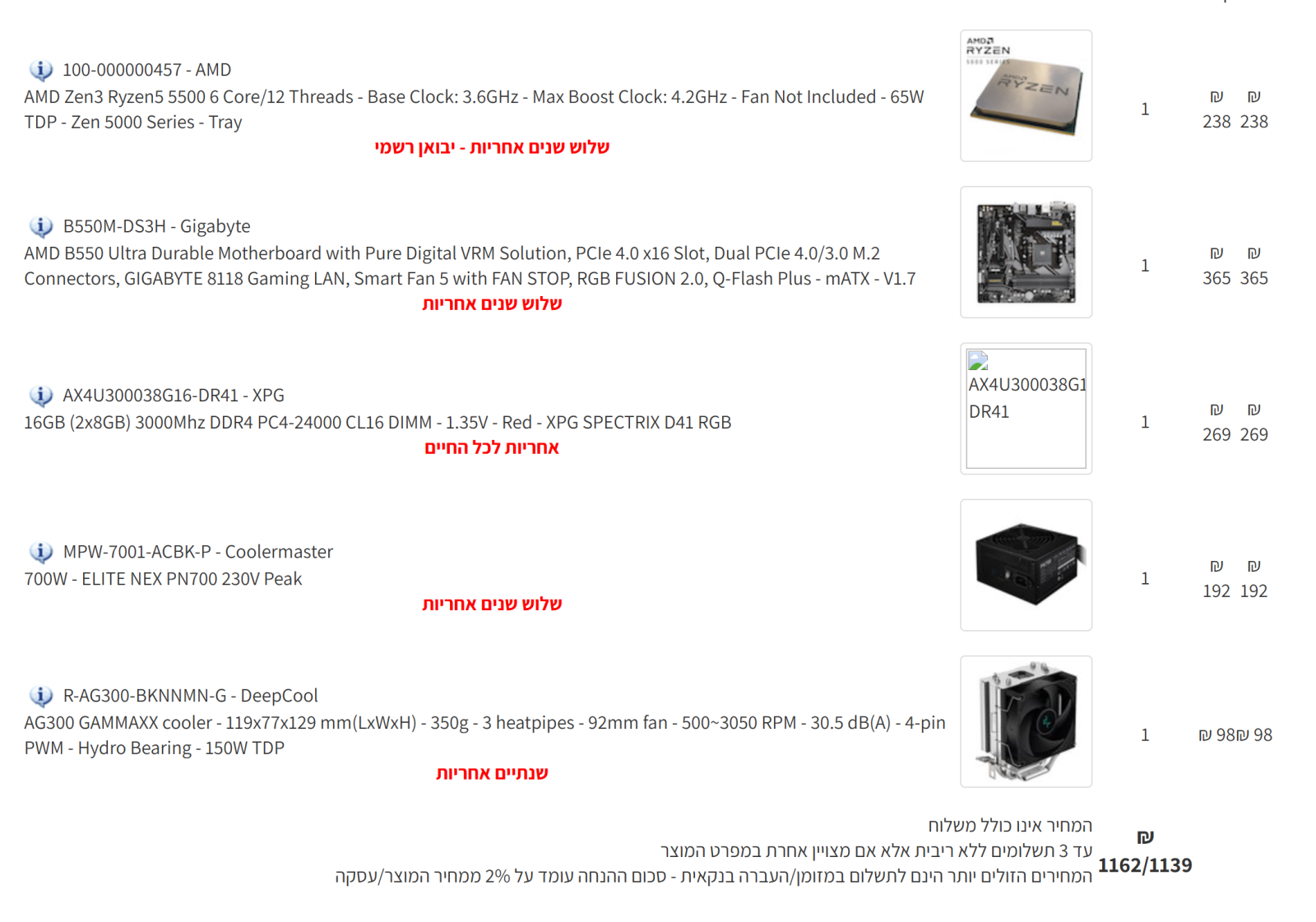 מחשב גיימינג בסיסי (מאוד)