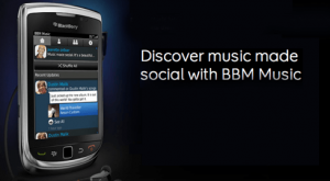 בלאקברי משיקה שירות מוזיקה