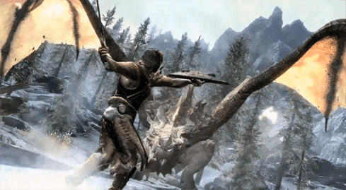 Skyrim שובר שיאי מכירות ב-Steam