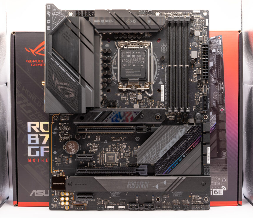 הטופ של הטופ, רק בלי אוברקלוקינג – לוח אם ASUS ROG STRIX B760-F GAMING WIFI בסקירה