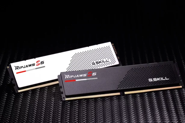 זכרונות DDR5 של G.Skill בנפח 32GB עם מהירות 6,000MT/s ב-528 שקלים בלבד
