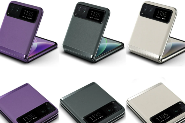 הסמארטפון המתקפל המוזל של מוטורולה נחשף רשמית