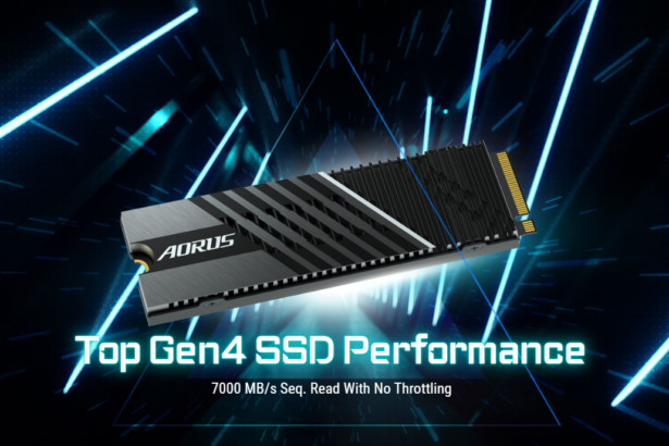 כונן Gen 4 מתקדם של GIGABYTE עם מהירויות של עד 7,000MBps – מתחת לרף המע"מ לנפח 1TB