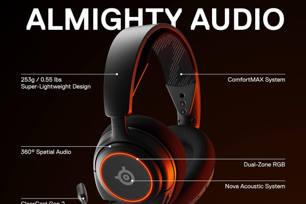 אוזניות SteelSeries Arctis Nova 3 איכותיות במחיר סופי של 298 שקלים