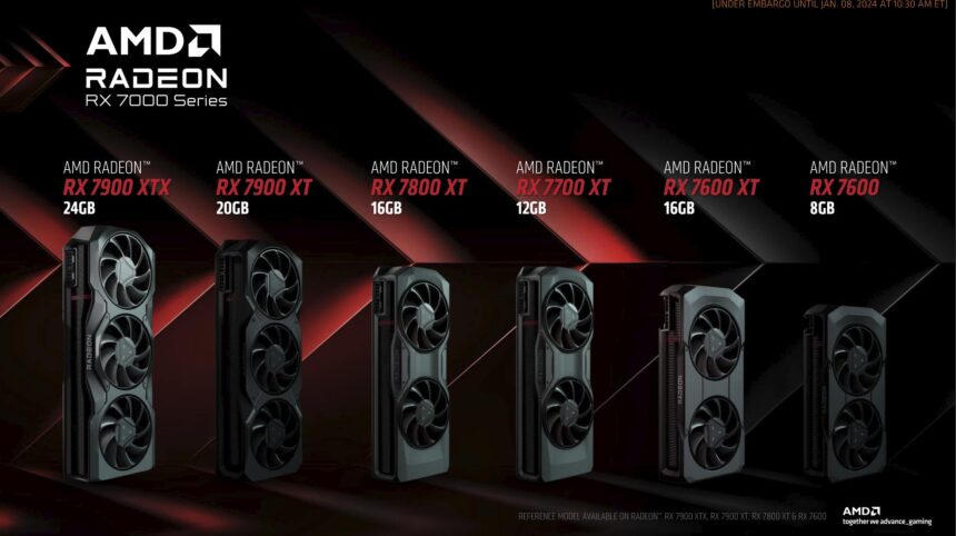 דף מהספר של NVIDIA: כרטיס המסך Radeon RX 7600 XT מביא שיפורים קלים ומחיר חדש