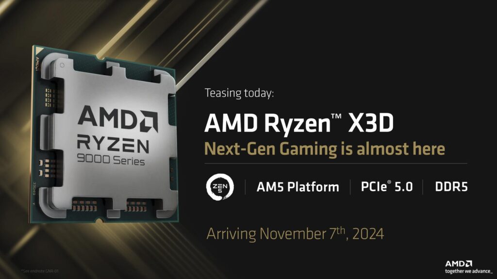 שומרת על מומנטום חזק: AMD מכריזה רשמית על Ryzen 7 9800X3D לצד הורדות מחירים למעבדיה החדשים