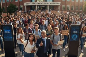 המהפכה השקטה בקמפוסים: תואר בבינה מלאכותית מדיח את מדעי המחשב בקרב סטודנטים אמריקאים