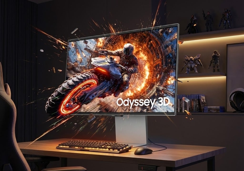 מהירות שלא נראתה מעולם: סמסונג שוברת את מחסום ה-1,000 הרץ ומציגה מסך 6K תלת-ממדי