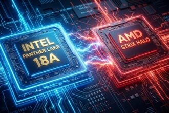 הדלפה דרמטית: מעבד ה-Panther Lake החדש של אינטל מביס את ספינת הדגל של AMD – בצריכת חשמל נמוכה יותר