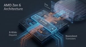 מהפכת ה-2 ננומטר: ארכיטקטורת Zen 6 של AMD נחשפת