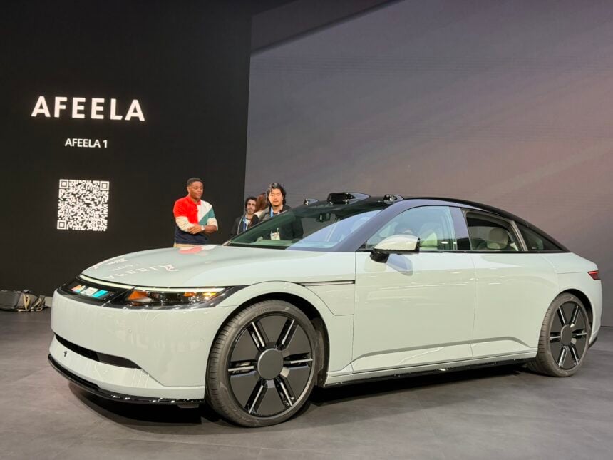 Afeela: כבר לא חלום רחוק – הרכב הראשון של סוני והונדה עולה לכביש, והאח הגדול נחשף