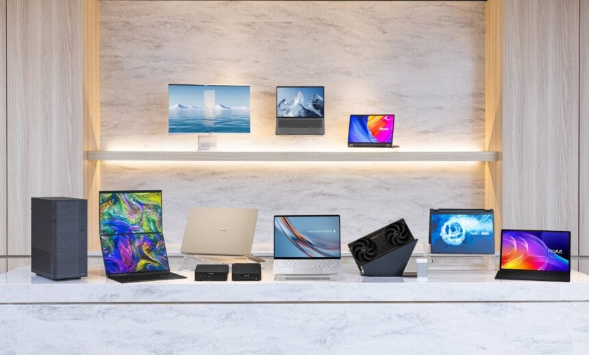 חברת ASUS משיקה את סדרות המחשבים הניידים Zenbook, Vivobook ו-ProArt לשנת 2026‎
