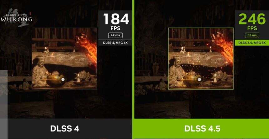 NVIDIA חושפת את טכנולוגיית DLSS 4.5 עם מגוון שיפורים לגיימינג