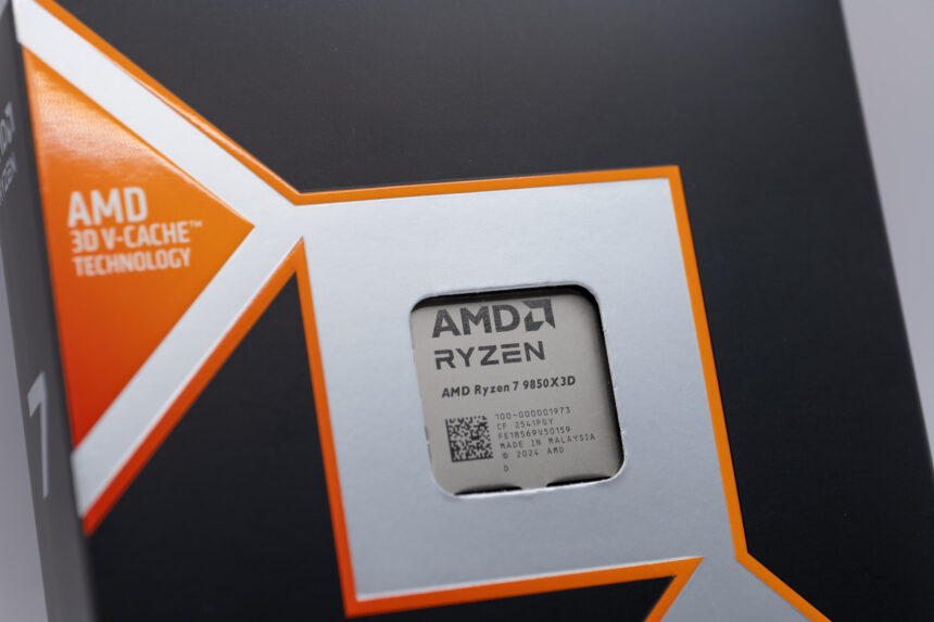 לוקחים את הזמן: מעבד AMD Ryzen 7 9850X3D בביקורת – עדיין מעבד הגיימינג המהיר בעולם