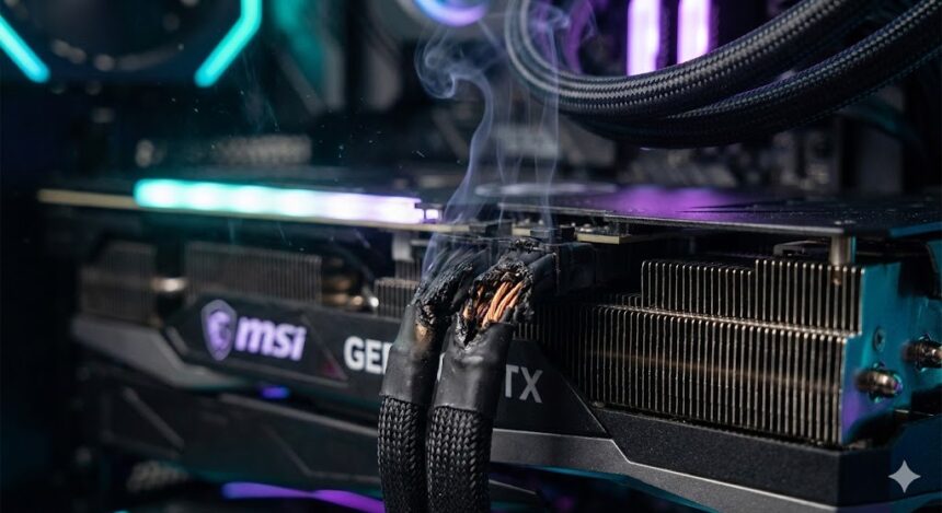 ה-RTX 4090 שוב נמס בשידור חי, והתגובה של הגיימרית שברה את הרשת