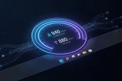 מיקרוסופט משלבת את Speed Test ישירות בממשק שורת המשימות בגרסאות החדשות של חלונות 11