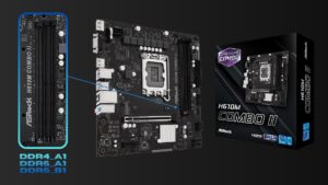 לוח האם החדש של ASRock משלב חריצי DDR4 ו-DDR5 כמענה לעלויות הזיכרון בשוק