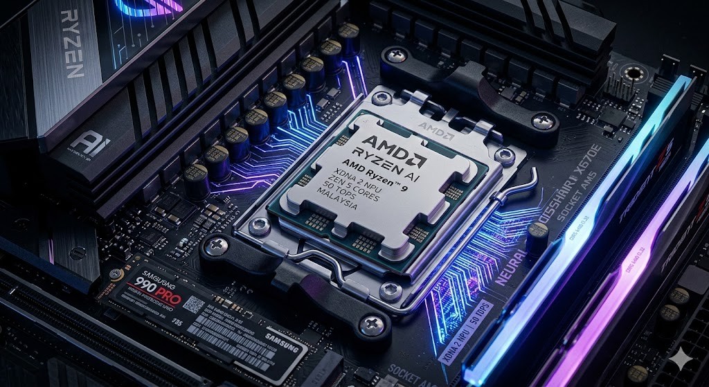 מעבדי ה-Ryzen AI 400 נוחתים בשולחן העבודה: AMD מביאה את שבבי הבינה המלאכותית למחשבים הנייחים