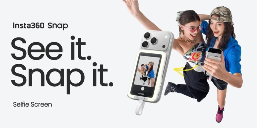 מסך מגע חיצוני לסמארטפון: הפתרון של Insta360 לצילום עצמי