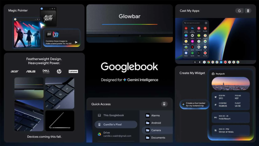 גוגל זונחת את הכרומבוק לטובת Googlebooks: קו מחשבי אנדרואיד שמכוון אל אפל