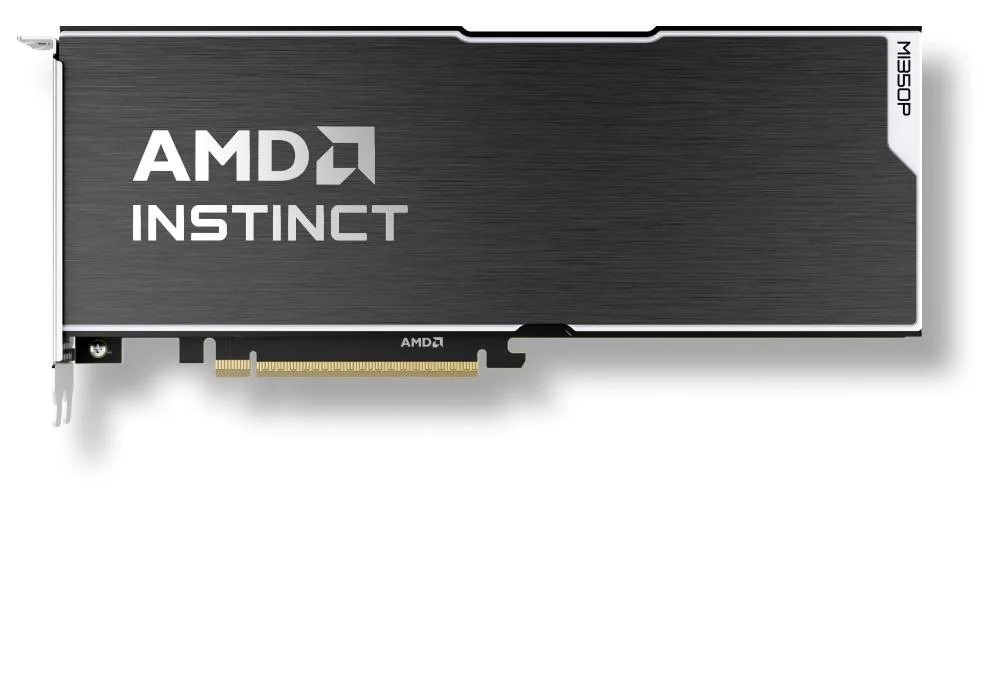 מאיץ הבינה המלאכותית AMD Instinct MI350P המיועד לשילוב במערכת Helion