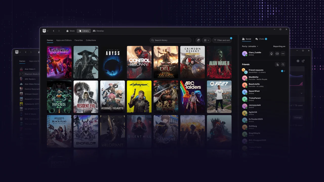 Epic Games vibe codes new launcher because 'programming is hard,' claims it starts 46% faster than Steam - Preview is available now but still in beta stage [Updated] | Tom's Hardware