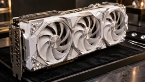 יוקר מחיה? GALAX חושפת RTX 5080 משובץ קריסטלים