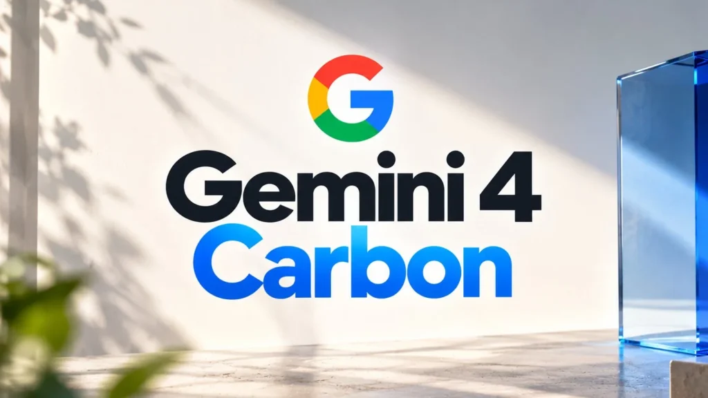 גוגל מציגה את Gemini 4 Carbon: ראשון בדירוג, סגור לציבור