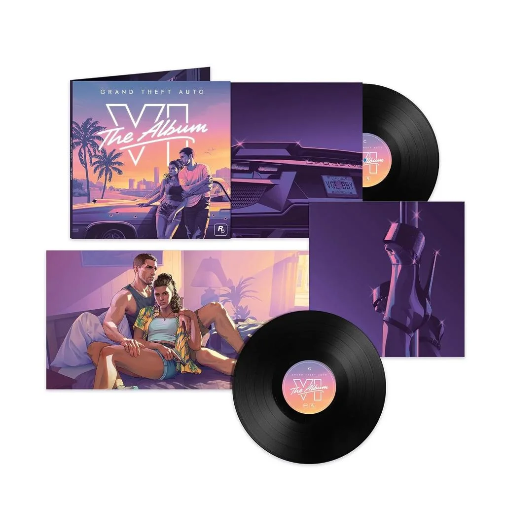 המהדורה הפיזית של אלבום הפסקול הרשמי Grand Theft Auto VI The Album
