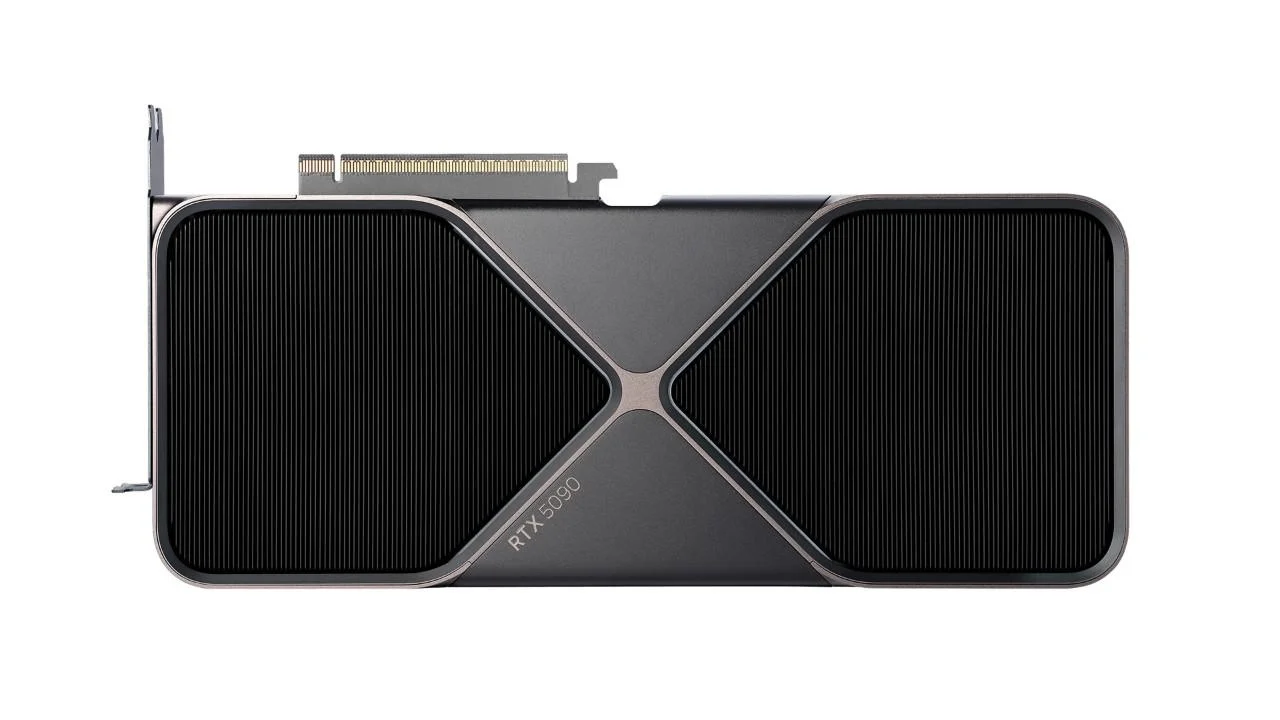 כרטיס המסך NVIDIA GeForce RTX 5090 Founders Edition בתצלום רשמי