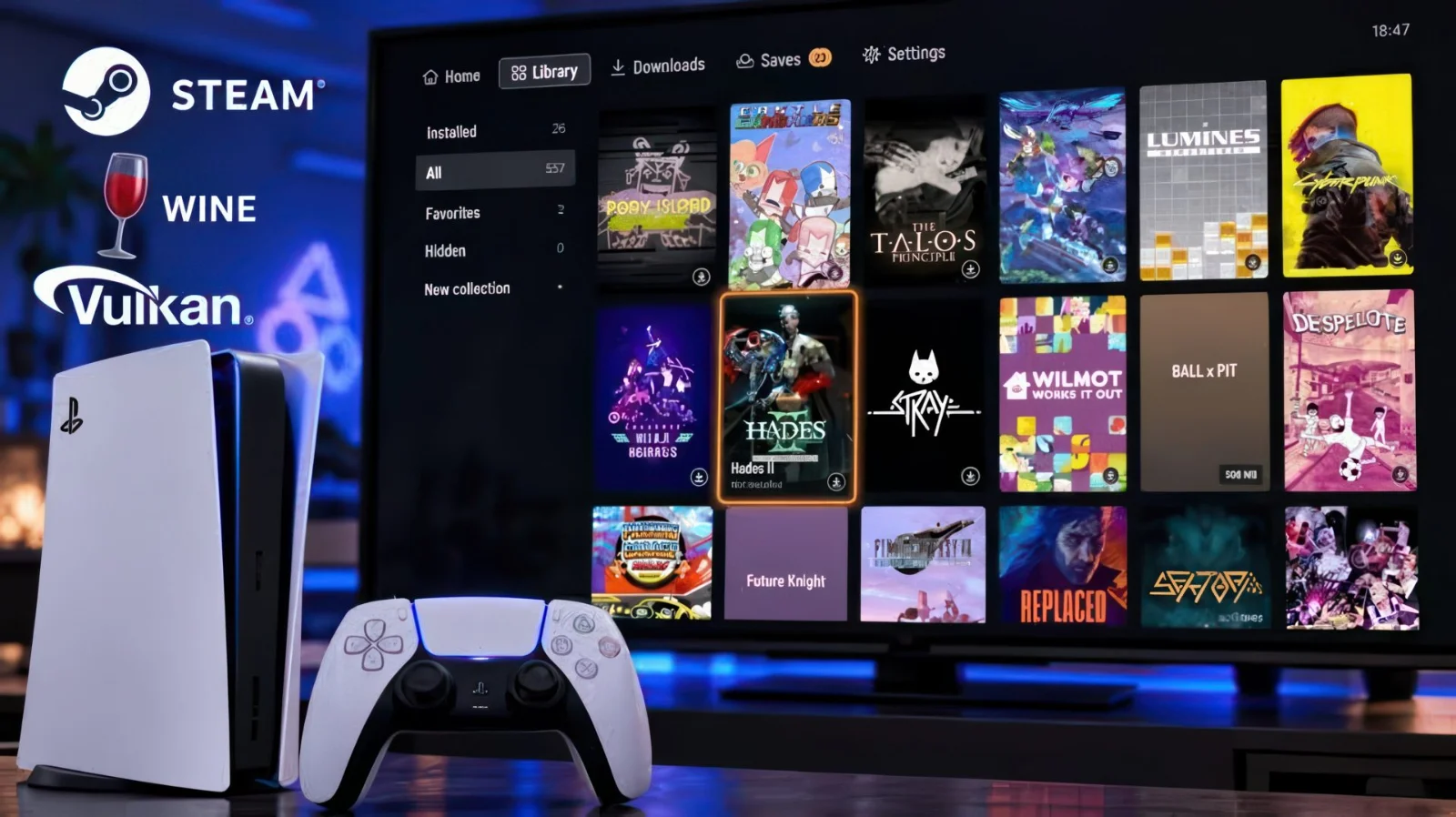 Playden Turns Jailbroken PS5 Consoles Into Steam Machines, With Cyberpunk 2077, Resident Evil 4, and Many More Windows Games