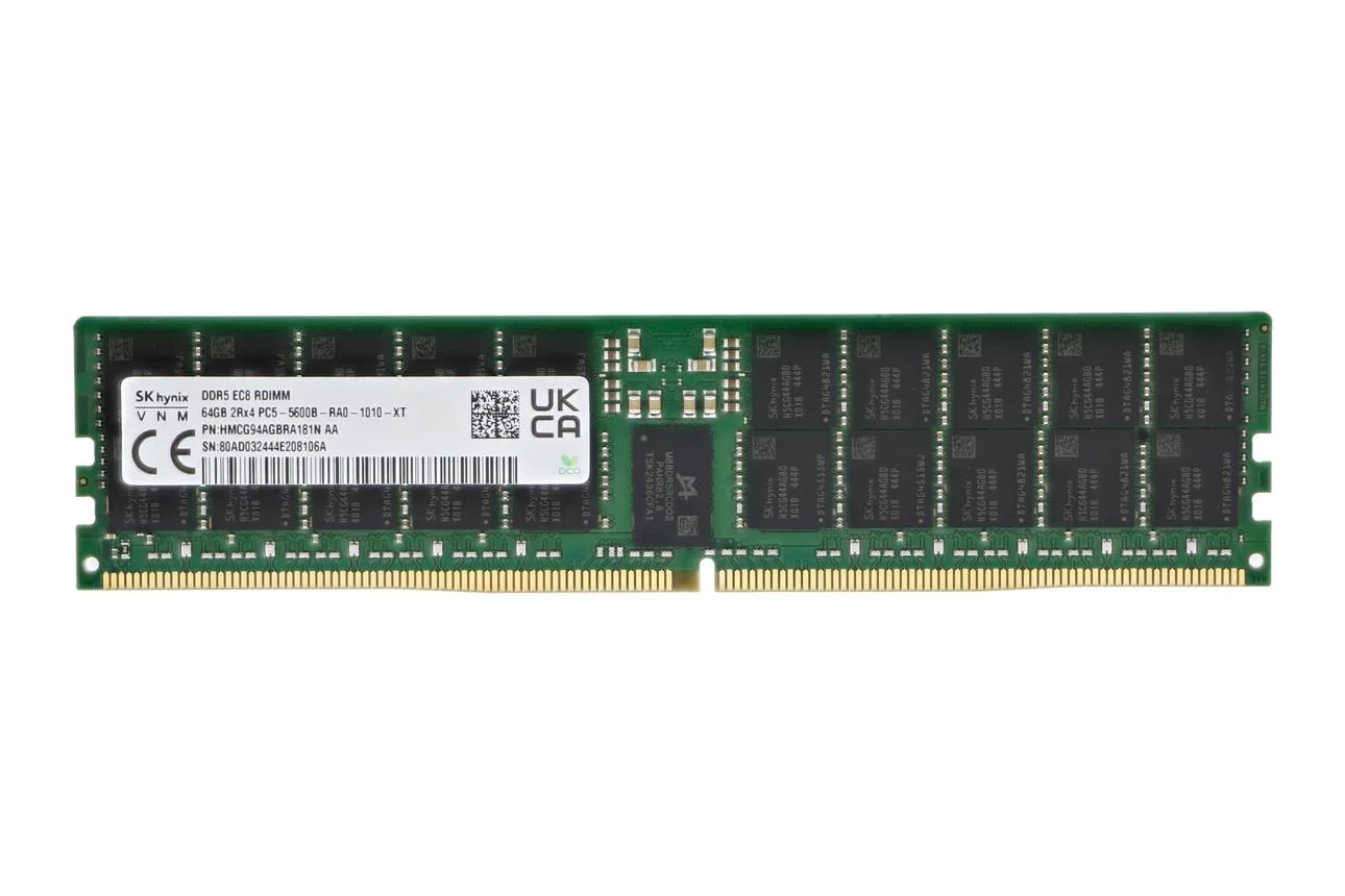 מודול זיכרון DDR5 לשרתים מתוצרת SK hynix